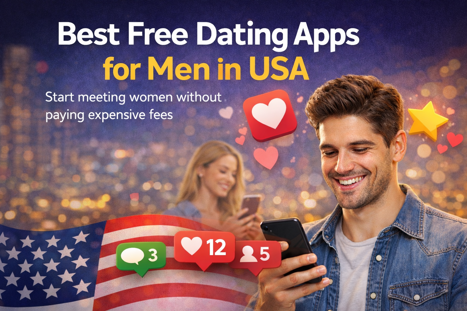 Best Free Dating Apps for Men in USA